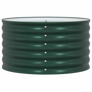 Повдигнато легло Зелен 80 x 80 x 44 cm Стомана