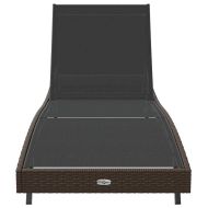 Шезлонг 197 x 70 x 82 см полиратан