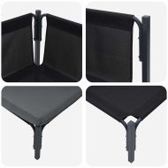 Мебели за открито Антрацит 80 x 80 x 71 cm Стомана