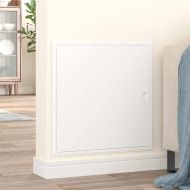 Достъпен панел Бяло 53 x 53 x 3 см Стомана