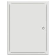 Достъпен панел Бяло 43 x 33 x 3 см Стомана