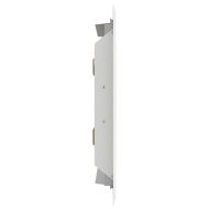 Достъпен панел 2 pcs Бяло 23 x 23 x 3 см Стомана