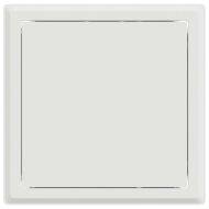 Достъпен панел 2 pcs Бяло 23 x 23 x 3 см Стомана