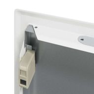 Достъпен панел Бяло 33 x 23 x 3 см Стомана
