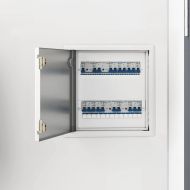 Достъпен панел Бяло 43.5 x 33 x 3 см Стомана