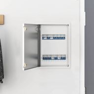 Достъпен панел Бяло 43.5 x 33 x 3 см Стомана