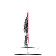 Мрежа за тренировки по бейзбол Черно 214,5 x 89,5 x 181 см