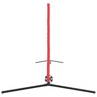 Тенис мрежа Черен и Червен 595 x 90,5 x 87 см Полиестер