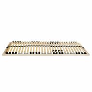 Ламелна подматрачна рамка Кафяво 90 x 190 cm Солидно бук