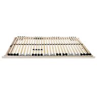 Ламелна подматрачна рамка Кафяво 90 x 190 cm Солидно бук