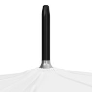 Чадър, бял, 130 см