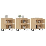 Сайдборди, 3 бр, сонома дъб,инженерно дърво