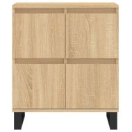 Сайдборди, 3 бр, сонома дъб,инженерно дърво
