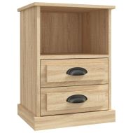 Нощно шкафче, дъб сонома, 43x36x60 см