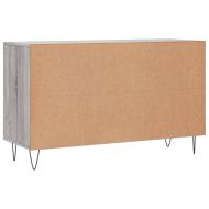Сайдборд, Сив сонома, 100x36x60 см, инженерно дърво