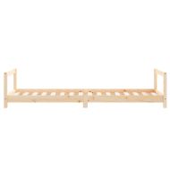 Детска рамка за легло 80x200 см борово дърво масив