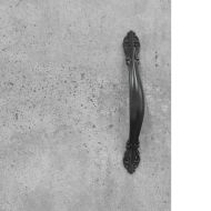 Висок шкаф, бетонно сив, 34,5x34x180 см, инженерно дърво