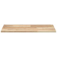 Плот за бюро, необработен, 100x50x2 см, масивно дърво акация