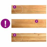 Прозоречни первази, 2 бр, светлокафяви, 160x40x2 см, дъб масив