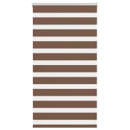 Зеброва щора кафяв 90x150 см ширина на плата 85,9 cm полиестер