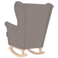 Люлеещ се стол Taupe 74x90x102 cm Fabric