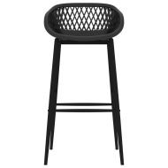 Бар комплект от 7 части, бяло и черно