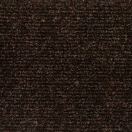 Самозалепващи се постелки за стълби, 15 бр., 56x17x3 см, кафяви, полукръгли