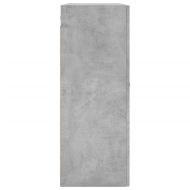 Стенни шкафове, 2 бр, бетонно сиво, 69,5x34x90 см