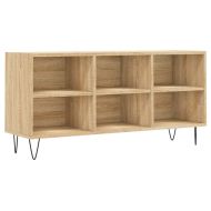 ТВ шкаф, дъб сонома, 103,5x30x50 см, инженерно дърво