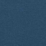 Честърфийлд диван, 2-местен, син, текстил