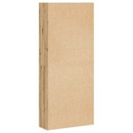 Библиотека, дъб артизан, 80x30x189 см, инженерно дърво