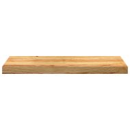 Стълбищни стъпала, 20 бр, светлокафяви, 70x30x2 см, дъб масив