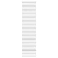 Зеброва щора бял 55x200 см Ширина на плата 50,9 см Полиестер