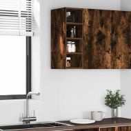 Висящ шкаф "Рига" опушен дъб 20x29,5x60 см Инженерно дърво