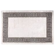 Килим, миещ се, 160x230 см, светлобежов, противоплъзгащ