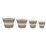 Повдигнати лехи, 4 бр, ракита с PE вложка