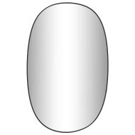 Стенно огледало черно 80x50 см