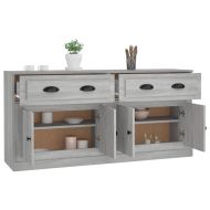 Сайдборди, 2 бр, сив сонома, инженерно дърво