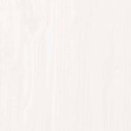 Кафе маса, бяла, 40x50x35 см, борово дърво масив