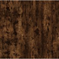Сайдборд, опушен дъб, 100x30x59,5 см, инженерно дърво