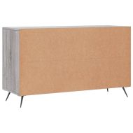Сайдборд, Сив сонома, 100x36x60 см, инженерно дърво