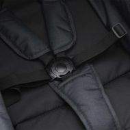 Бебешка количка 2-в-1, антрацит и черно, стомана