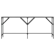 Конзолна маса, сив сонома, 180x29x75 см, инженерно дърво