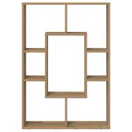 Библиотека, дъб артизан, 63x20x90 см, инженерно дърво