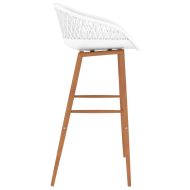 Бар комплект от 7 части, бял