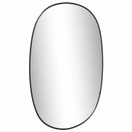 Стенно огледало черно 50x35 см