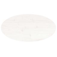 Плот за маса, 70x35x2,5 см, бор масив, овален