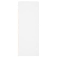 Стенен шкаф бял 69,5x34x90 см