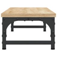 Поставка за монитор, дъб сонома, 85x23x15,5 см, инженерно дърво