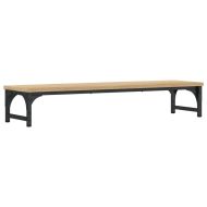 Поставка за монитор, дъб сонома, 85x23x15,5 см, инженерно дърво